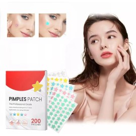 200pzs Mascarillas Estrella Acne