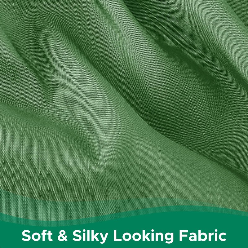 Biscaynebay Wrap Around Bed Skirts for Queen Beds Short Drop