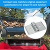 YWOOW 23580 Brush Double Bracket Retainer for Agri-Fab Lawn Sweeper