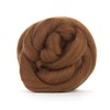 Medium Brown Merino Wool Roving/Tops - 50g. Yarn Great for