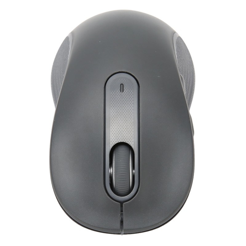 Wireless Mouse Black BT Or USB Receiver Silent Click Adjustable