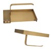 Paper Towel Holder Antique Style Pure Copper Wall Mounted Stable