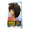 EBIN Wonder Wig Solution Tie-Up Bonnet Black - Extra Jumbo