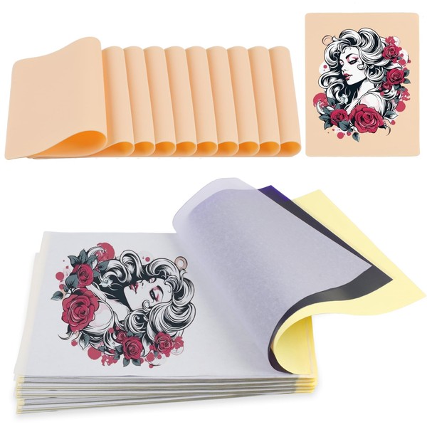 Tattoo Practice Skins and Transfer Paper Tattoo Fake Skin and