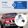 Tailgate Lock Cylinder with Keys Fit for Frontier 2005-2021 Rear