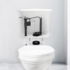 R&T 3-Inch Toilet Flapper Valve Adjustable Flush Volume Toilet Repair