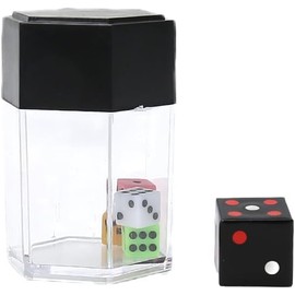 MOMOMAGE Dice Bomb Magic Tricks Explode Explosion Dice Magic Props for Magicians Close up Street Illusions Gimmicks Mentalism Novelty Funny Toy (Multicolor)