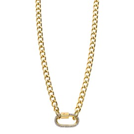 LOTUS STYLE LS2338-1/2 Urban Woman 316L Stainless Steel Fantasy Necklace 505.00 mm Women's Stainless Steel No Gemstone, Stainless Steel, No Gemstone