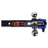 TOPTOW Trailer Hitch with Blue Recovery Shackle Ball Hitch Mount