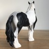 Lesser and Pavey 17cm Cob Horse Figurine, Black/White