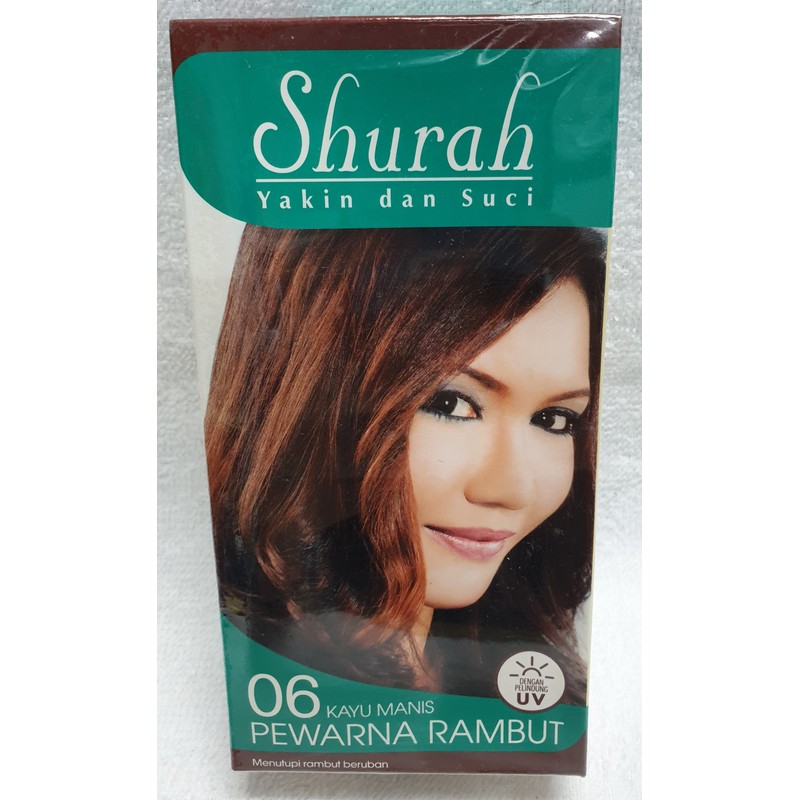 SHURAH PEWARNA RAMBUT, YAKIN DAN SUCI, PERLINDUNGAN UV - BESAR