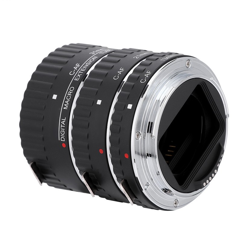 Meike Auto Focusing Macro Extension Lens Adapter Tube Rings Set