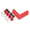 Square Positioning Ruler Kit Aluminum Alloy Right Angle 90 Degree
