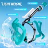 Greatever G2 Adults Kids Full Face Snorkel Mask 2 Pcs,Snorkeling
