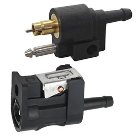 HeuroFosh 1/4 Inch Female and Male Engine Fuel Hose Pipe Joint for Yamaha Outboard End Fuel Tank 6mm Fuel Connector Replace 6G1-24304-10