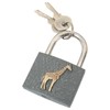 Giraffe E Padlock Love Lock Wedding Anniversary Valentines Gift Unity