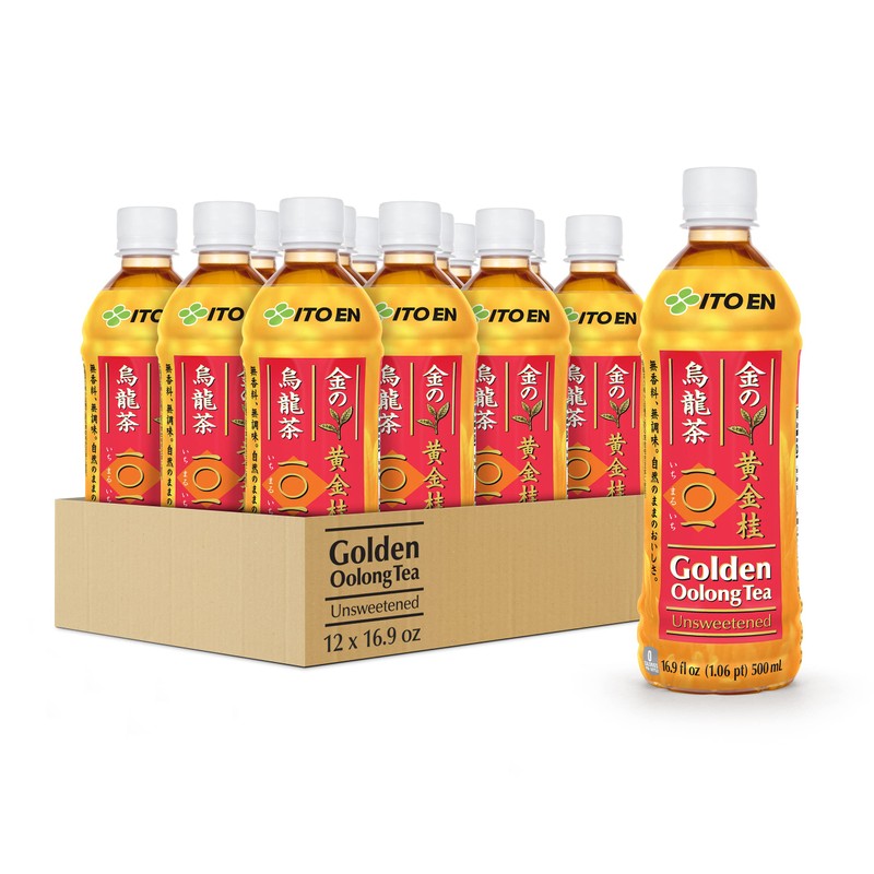 Ito En Tea Golden Oolong Tea, Unsweetened, 16.9 Ounce (Pack