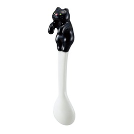 Japonmania デコレ(Decole) よじのぼりスプーン 黒猫