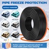 JDZKOMKE 5W/FT 120V Pipe Heat Tape 80FT (3FT-200FT) - Freeze