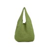 Clapoyis Large Capacity Knit Tote Bag, Shoulder Bag, Crochet