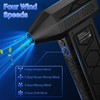 Electric Air Duster with Flashlight,180000RPM Compressed Air Duster Turbo Fan(10000mAh),Multipurpose