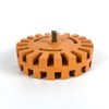 QWORK Removal Eraser Wheel Tool Kit, 4 Inch Rubber Power