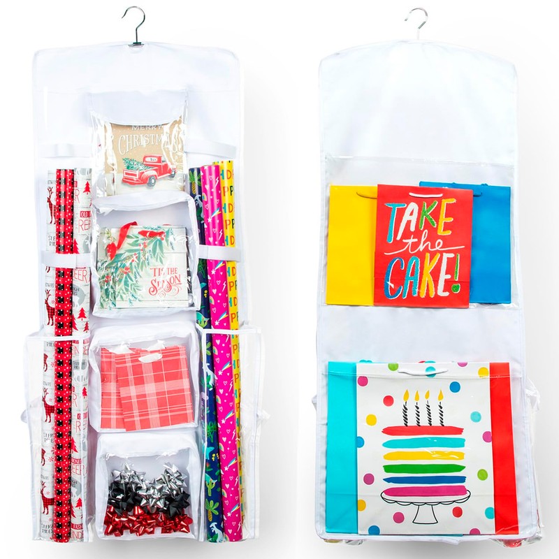 Joyful Moose Gift Wrapping paper organizer storage for Gift Bag