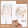 Lambswool Duster Solid Wooden Handle Lamb Wool Duster Feather Dusters