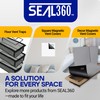 SEAL360 Magnetic Vent Covers (3-Pack), Pockets for Complete Seal, 5.5"