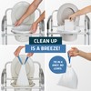 Lunderg Commode Liners with Absorbent Pads - Value Pack Medical