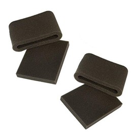 HQRP 2-Pack Washable Upper Tank & Pre-Motor Filter Set Works with Bissell PowerTrak Revolution 3593F, 3593G, 3593J, 3594, 35941 Upright Vacuums Plus Coaster