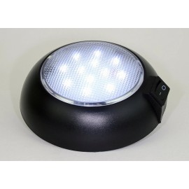 PilotLights.net Battery Powered LED Dome Light - Magnetic or Fixed Mount - 120 Lumen - AAA cells