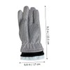 SAFIGLE Reusable Kitchen Cleaning Gloves Long Dishwashing Gloves for Safe