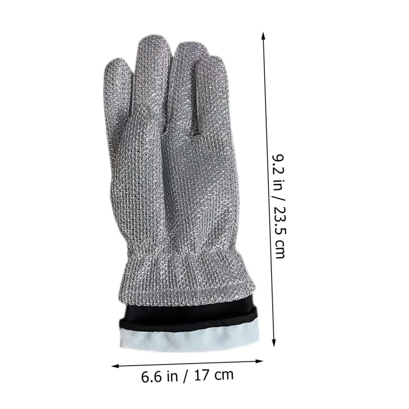 SAFIGLE Reusable Kitchen Cleaning Gloves Long Dishwashing Gloves for Safe