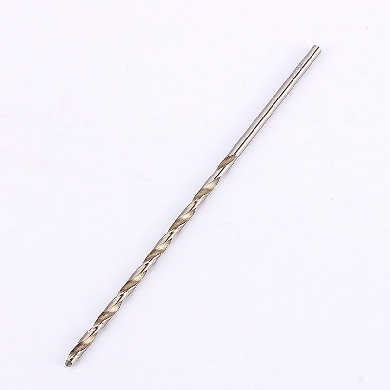 4 mm Twist Drill Bit Straight Shank HSS Extra Long