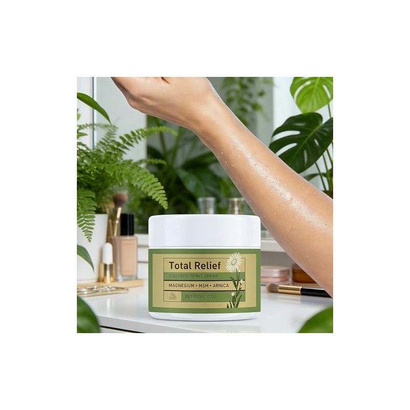 Magnesium Cream, Fast Absorbing, Non Greasy Hydrating Lotion, Gentle Formula,