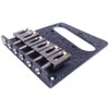 Jiayouy Carved Roller Telecaster Bridge 6 String Saddle Bridge Plate