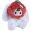 Kawaii Plush Doll, Stuffed Animals with Vinyl Face White Tomato