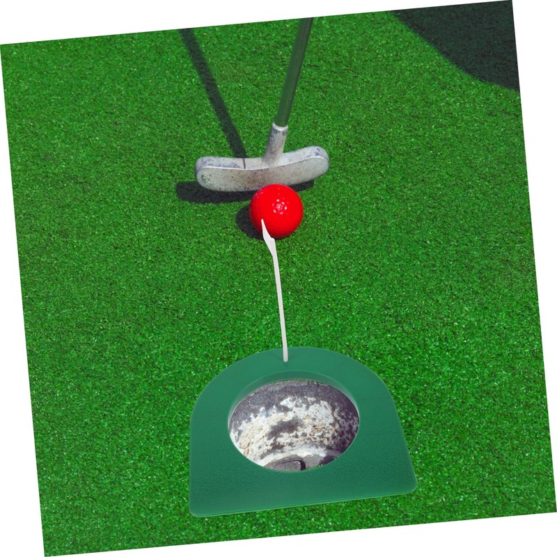 SUPVOX Golf Putting Cup Training Aid 2 Sets Plastic Indoor