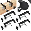 Clamps Metal Fittings, U-Shaped Bracket Clamp, C-Shape, Fixing Hardware, Set