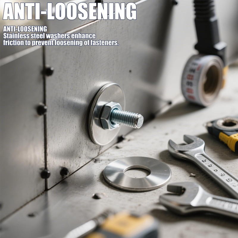 M6 Washers Stainless Steel Pack of 40