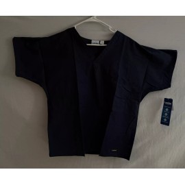 Landau  Landau Unisex Reversible 1-Pocket V-Neck Scrub Top - 7502 BRAND NEW