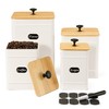 PERFNIQUE Kitchen Canisters, Airtight Canister Sets for Kitchen Counter, Kitchen