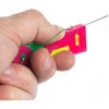 Automatic Needle Threader for Hand Sewing, Embroidery, Cross Stitch, Plastic,