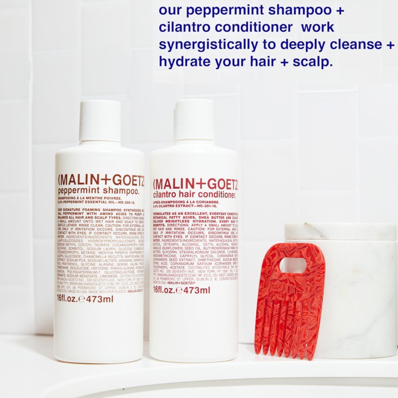 MALIN+GOETZ Shampoo Clarifying Peppermint | Daily Cleanser with Amino Acids
