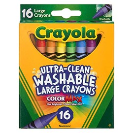 Crayola 6 Packs: 16 ct. (96 total) ColorMax™ Large Washable Crayons