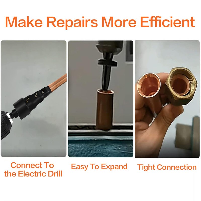 HVAC Swaging Bit Repair Tool - 5 in 1 Air