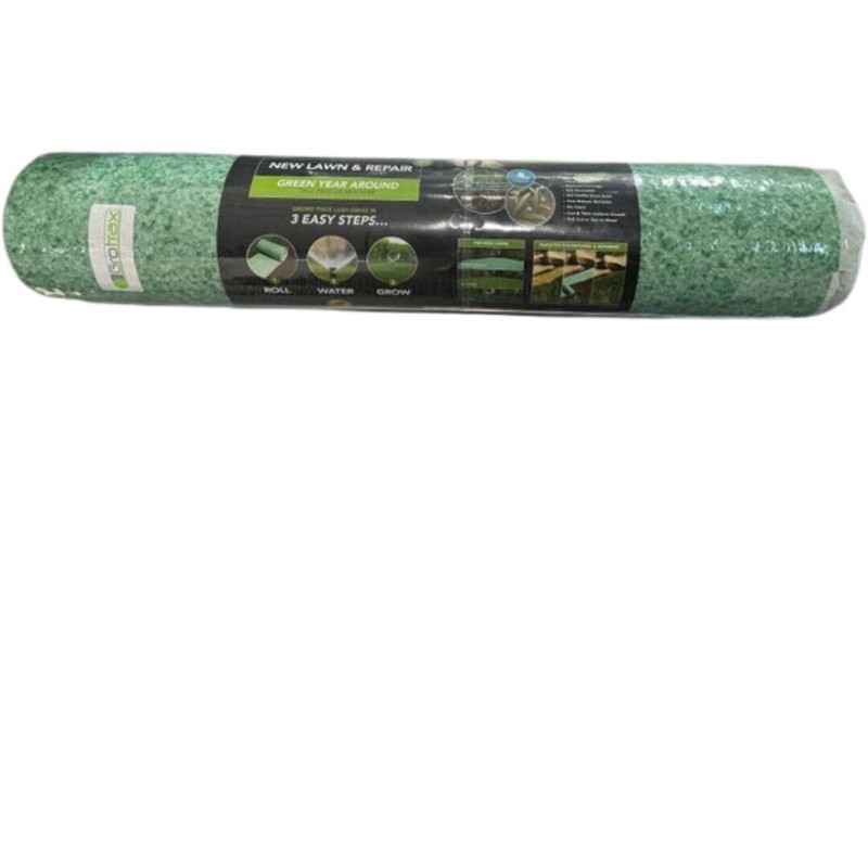 Growtrax Biodegradable Grass Seed Mat, Year Round Green - 100