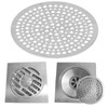 Entatial Drain Strainer, Stainless Steel Round Floor Drain Filter, Drain