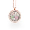 BG247 Floating Adjustable Locket Necklace with Choice of 6 Mini